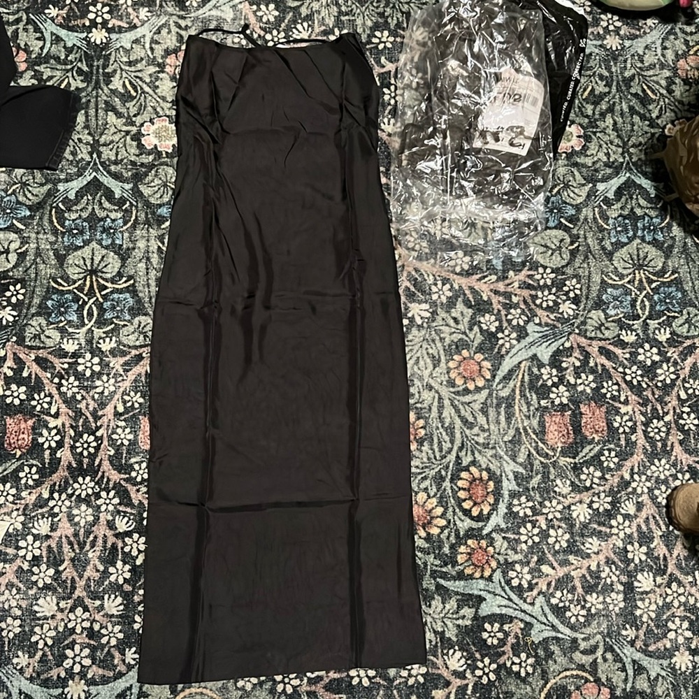 Lulus - Lowe Black Strappy Dress - S